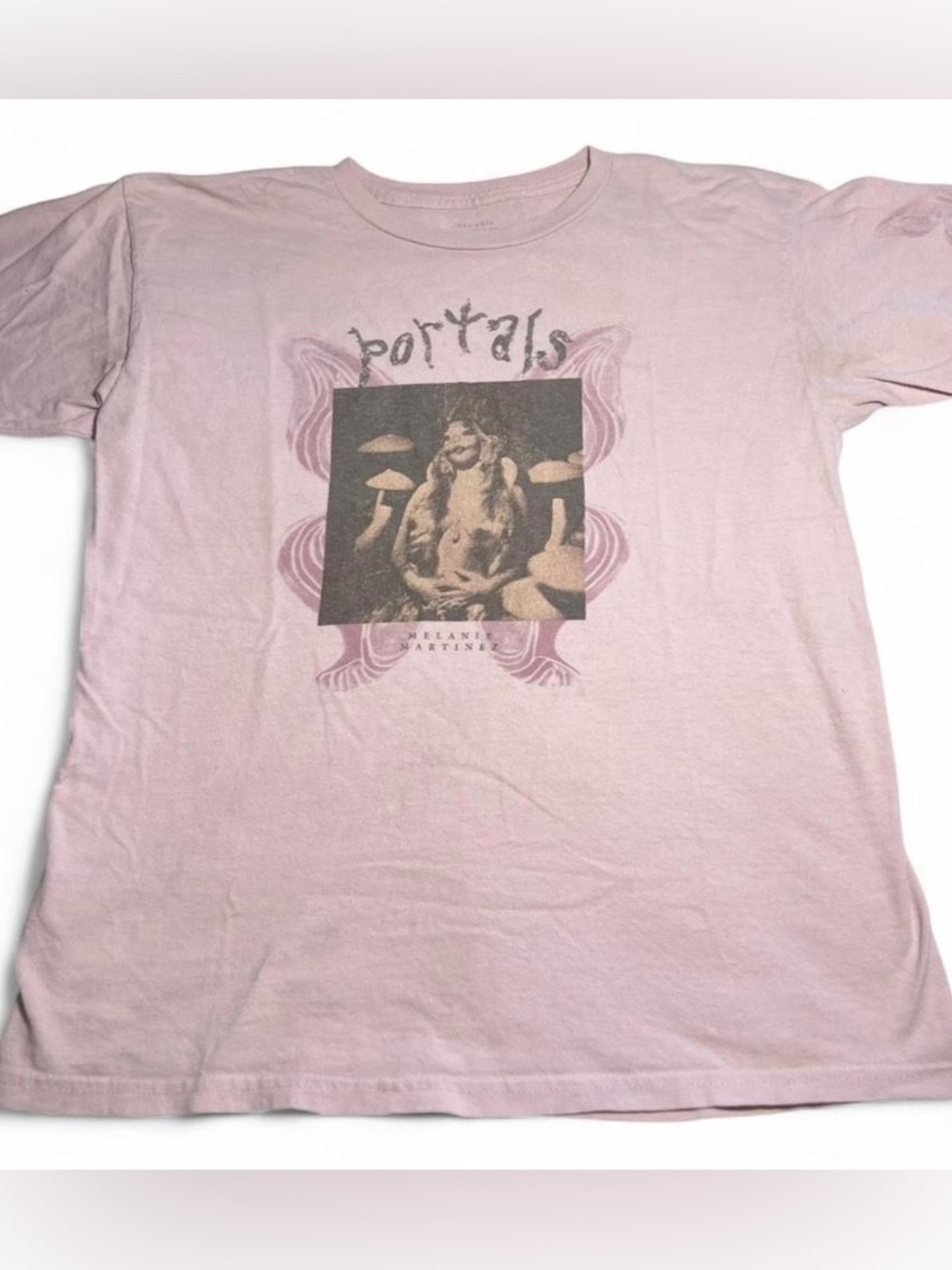 Melanie Martinez Portals Graphic Tee in Dusty Pink